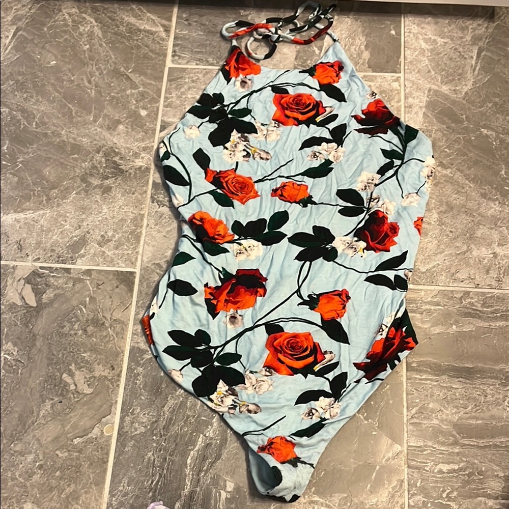 Alice + Olivia Floral Bodysuit
